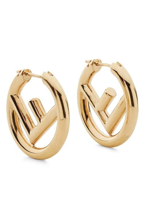 fendi earring sale|vintage fendi earrings.